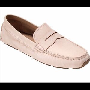 🎉HP🎉Cole Haan nude leather driving shoes size 8